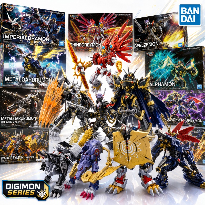 Model Kit Medabots - بانداي أوريجينال ديجيمون فيجر-رايز ستاندرد أمبليفايد