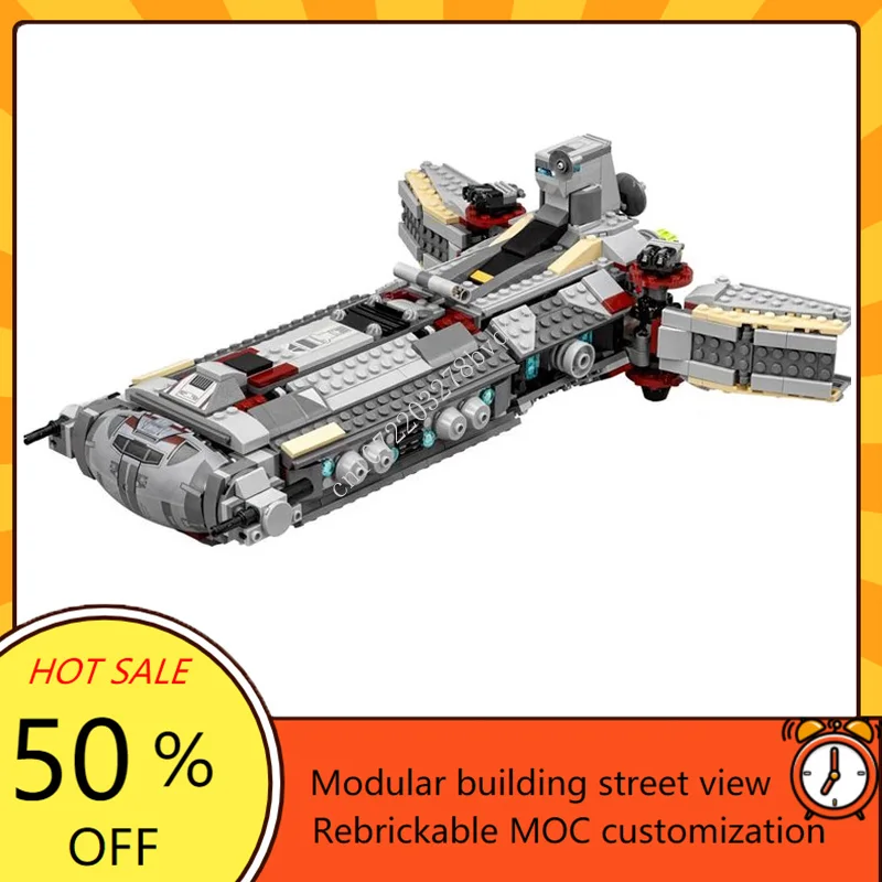 Model Kit Ship - 936 قطعة المتمردين القتالية الفرقاطة كروزر