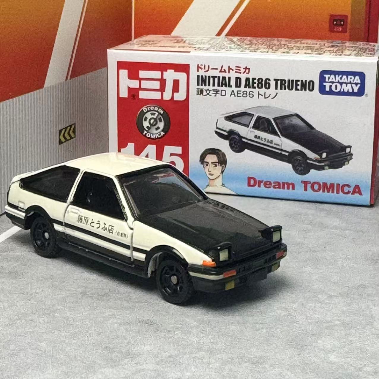 Model Kit Ae86 - تاكارا تومي توميكا رقم 145 سلسلة