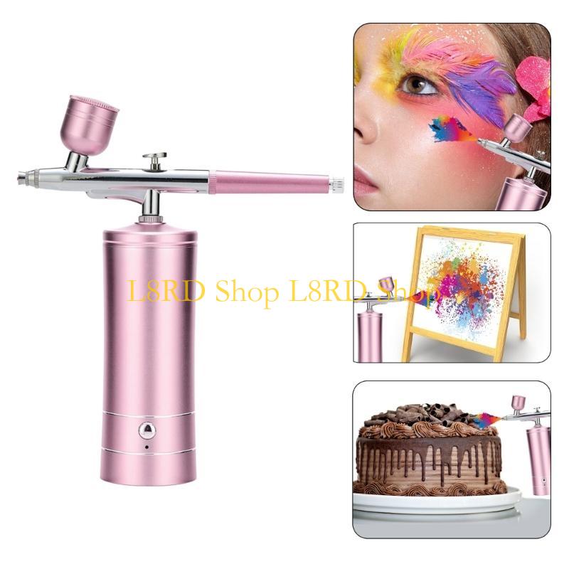 Airbrush Compressor Kit - L8RD مسدسات فرشاة الهواء اللاسلكية 0.3
