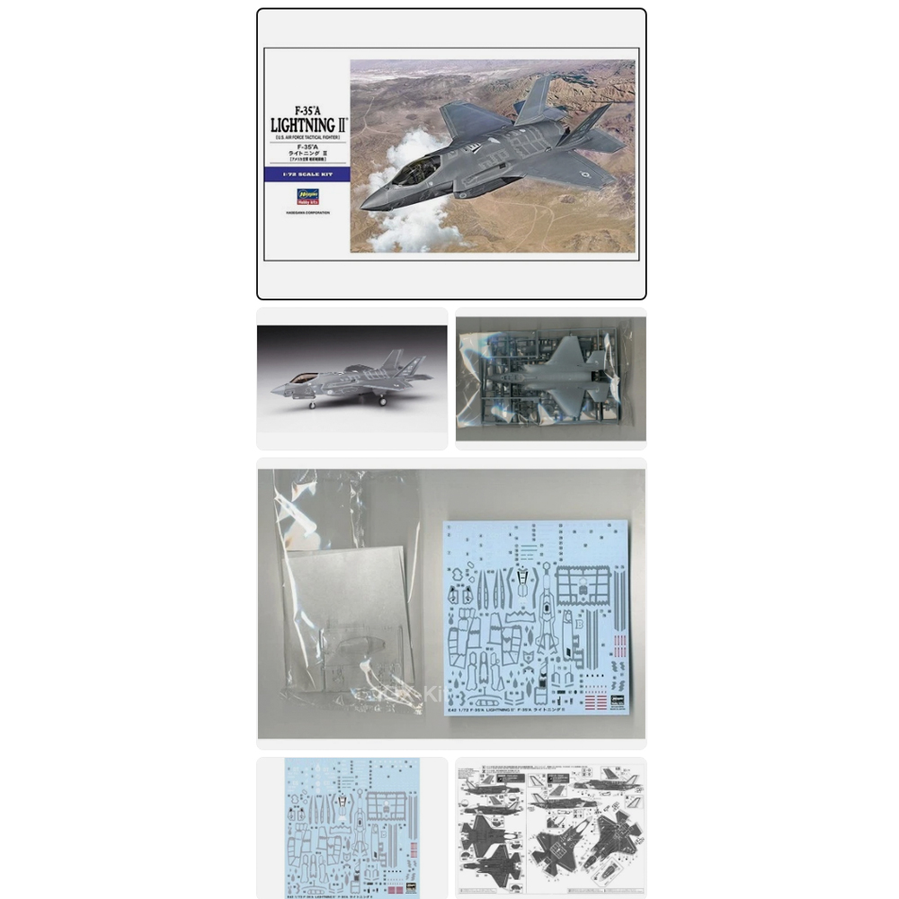 Model Kit Hasegawa - هاسغاوا 01572 طائرة مقاتلة أمريكية F35