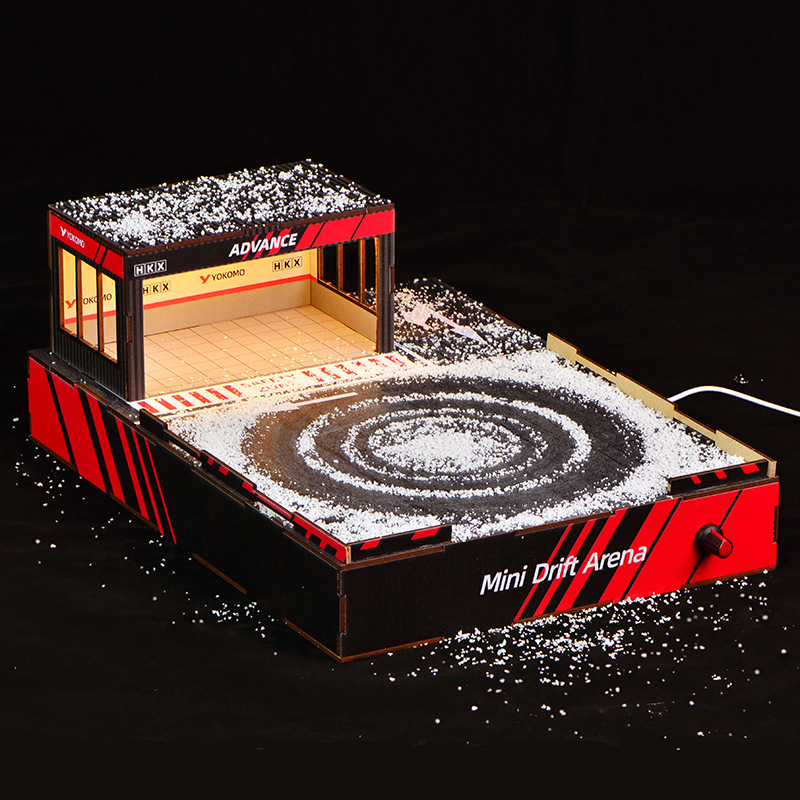 Model Kit Diorama - مجموعة بناء مشهد سيارات بمقياس 1:64