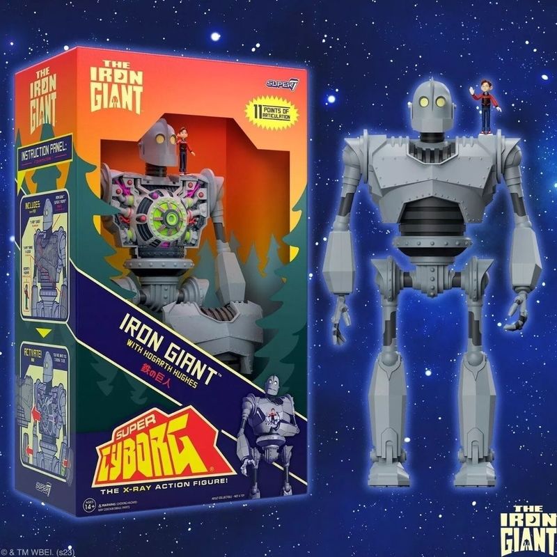 Model Kit Medabots - [متوفر] SUPER7 شخصيات الحركة الحديدية العملاقة