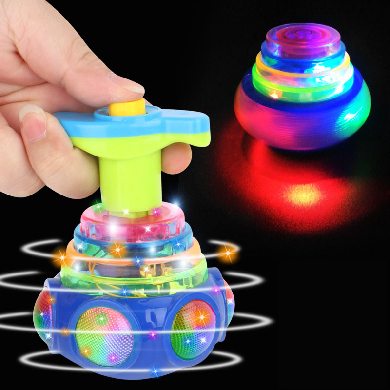 Model Kit Ufo - UFO وامض الغزل العلوي الاطفال الدوران