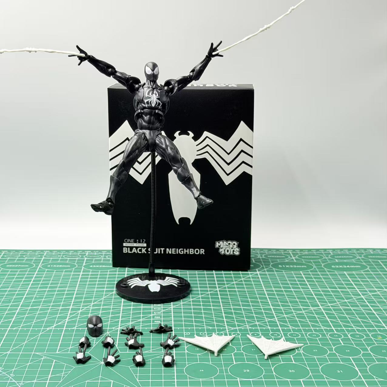 Model Kit Spiderman - بانداي سيمبيوت سبايدر مان بلاك فينوم