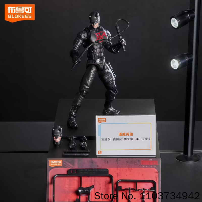 Model Kit Spiderman - دمية بلوكيز ديرديفيل أنتي-فينوم سبايدرمان من