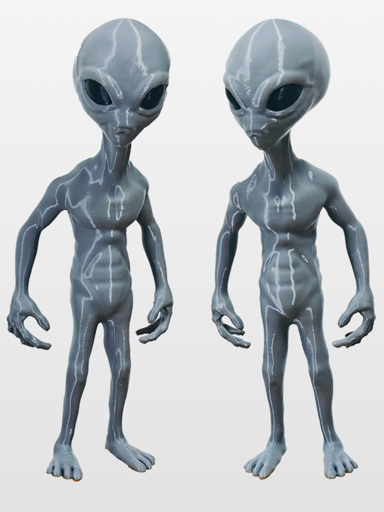 Model Kit Ufo - 2025 جديد روزويل UFO رمادي الغريبة