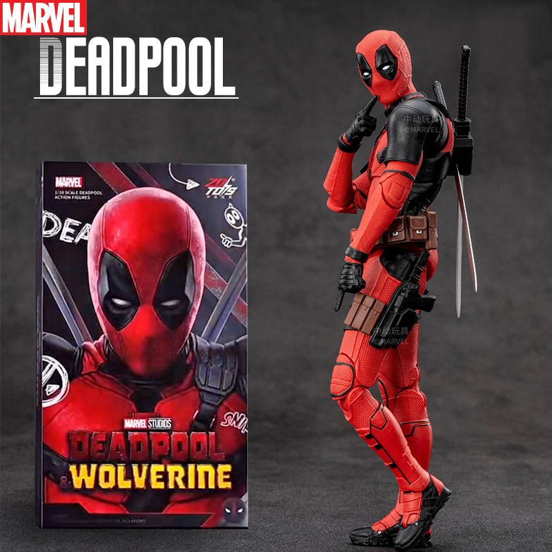 Model Kit Spiderman - مجسمات شخصيات ديدبول وولفرين من فوندجوي،
