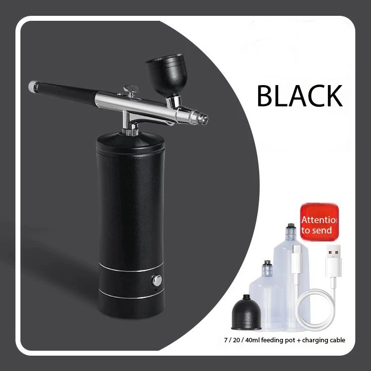 مجموعة فرشاة هوائية محمولة مع  - مراجعة Airbrush Compressor Kit وسعره