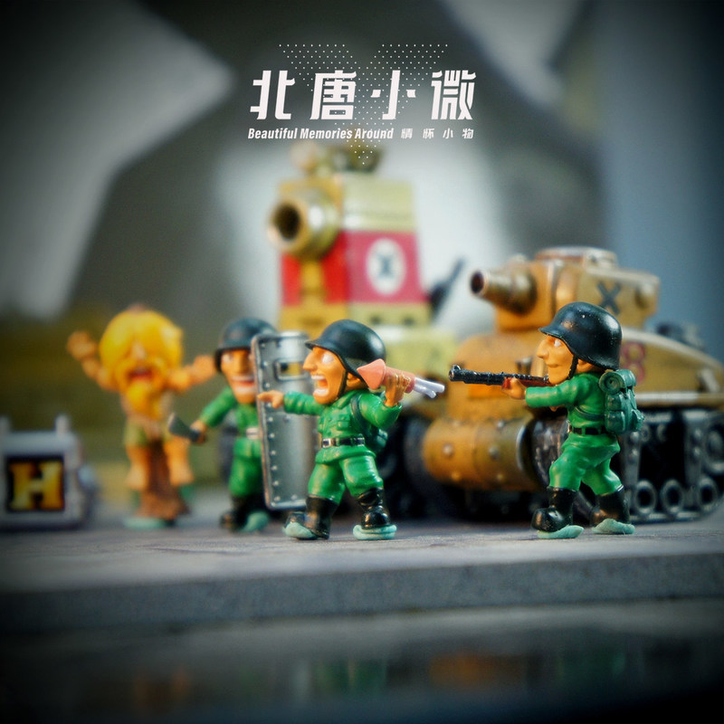 مجسمات معدنية مصغرة من سلسلة M - مراجعة Model Kit Metal Slug وسعره