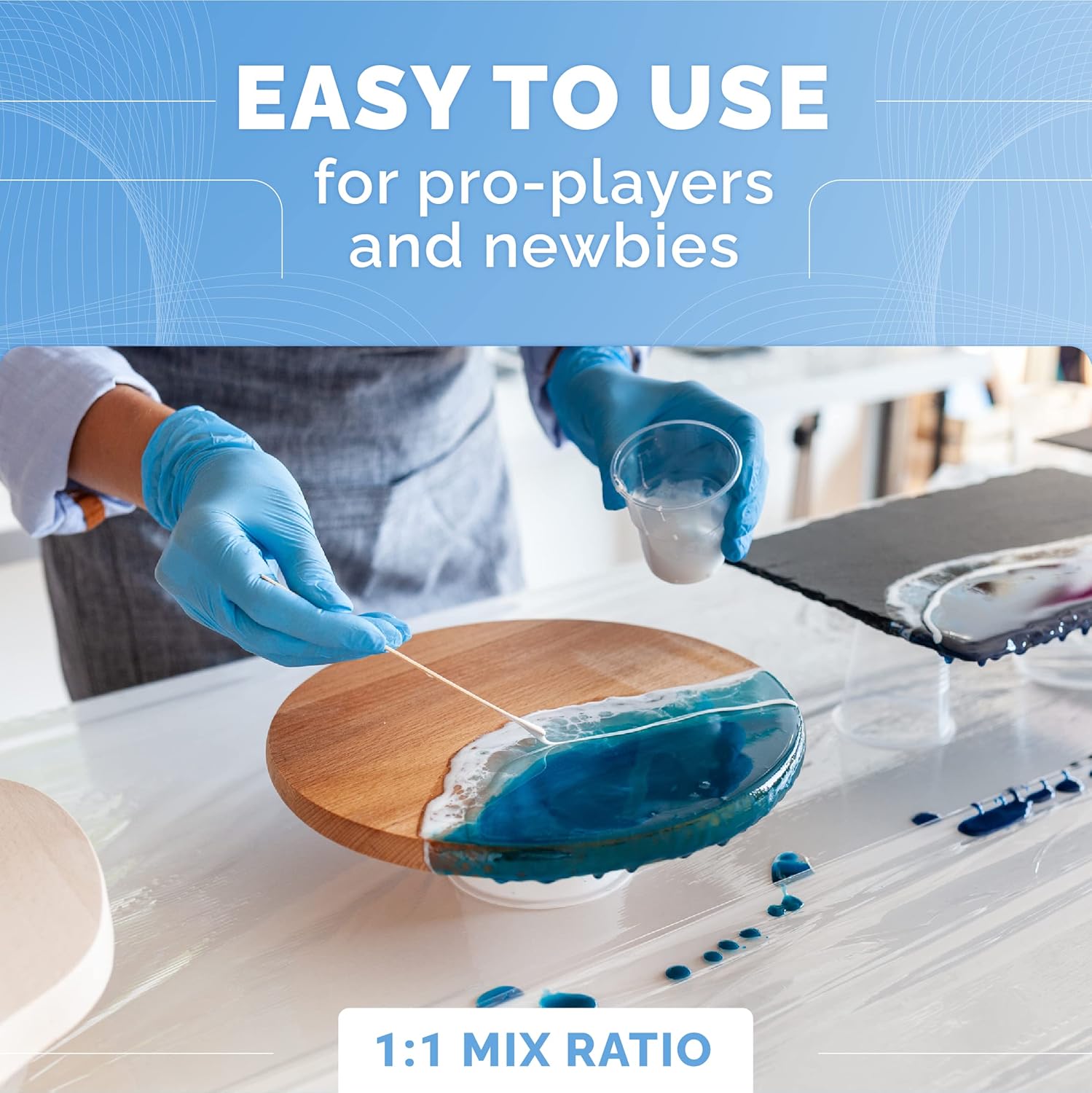 مجموعة راتنج الإيبوكسي الشفاف  - مراجعة Resin Kit Cast وسعره