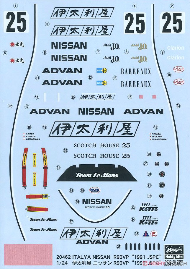 نموذج سيارة مجمع ثابت Hasegawa - مراجعة Model Kit Hasegawa وسعره