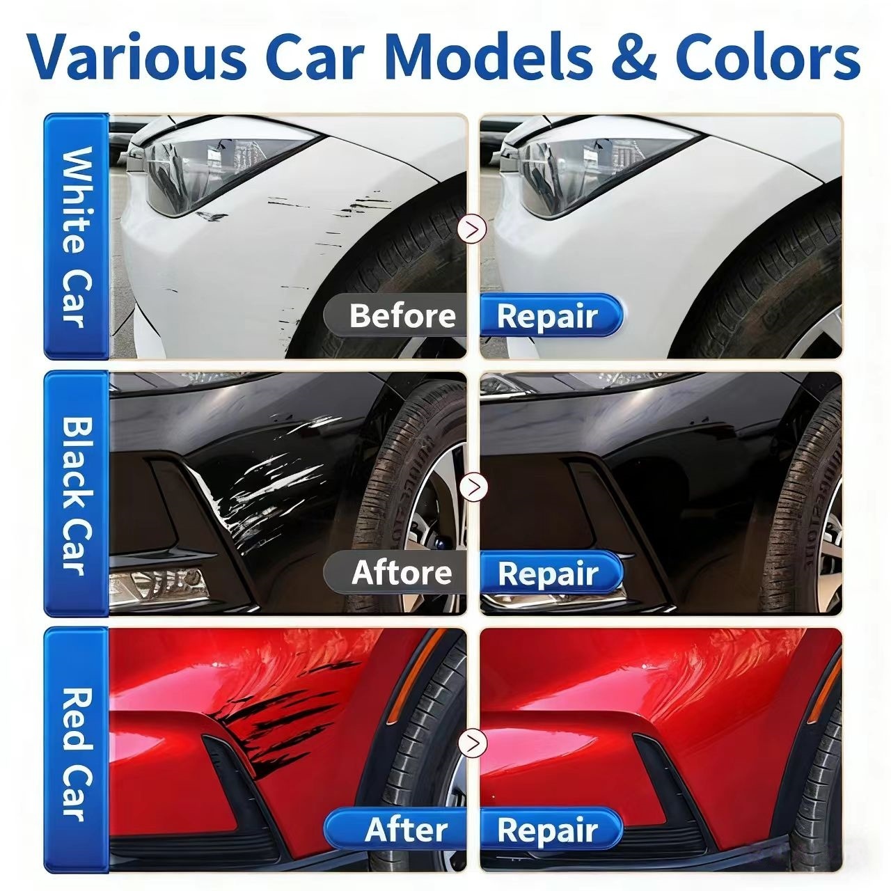 طلاء إصلاح خدوش السيارات (رماد - مراجعة Metallic Paint Set وسعره