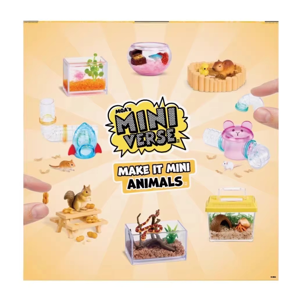 صندوق مفاجآت جديد من MGA Miniv - مراجعة Model Kit Diorama وسعره