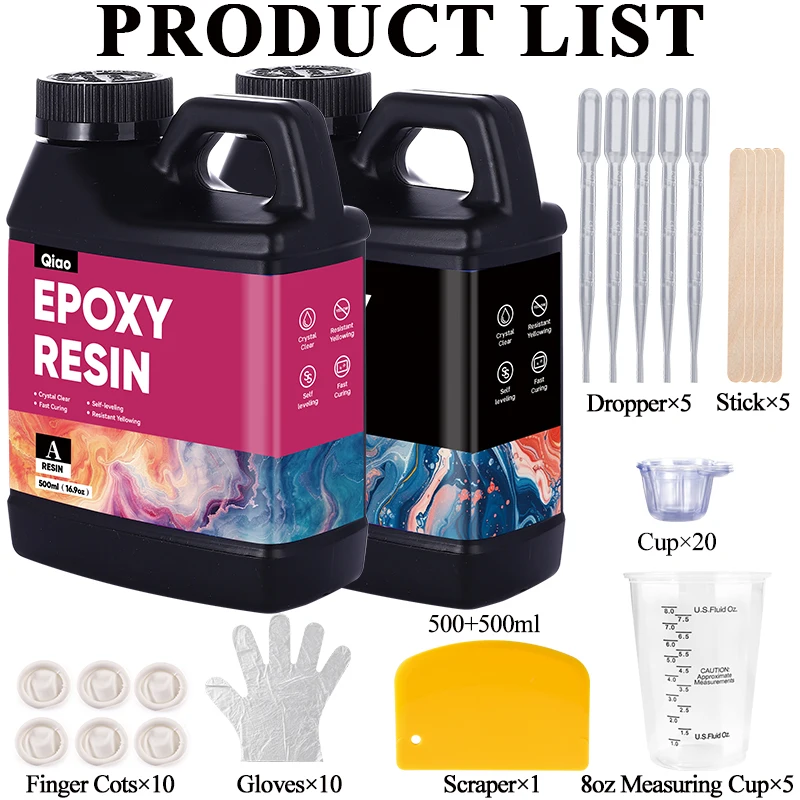 مجموعة راتنج إيبوكسي شفاف كريس - مراجعة Resin Kit Cast وسعره