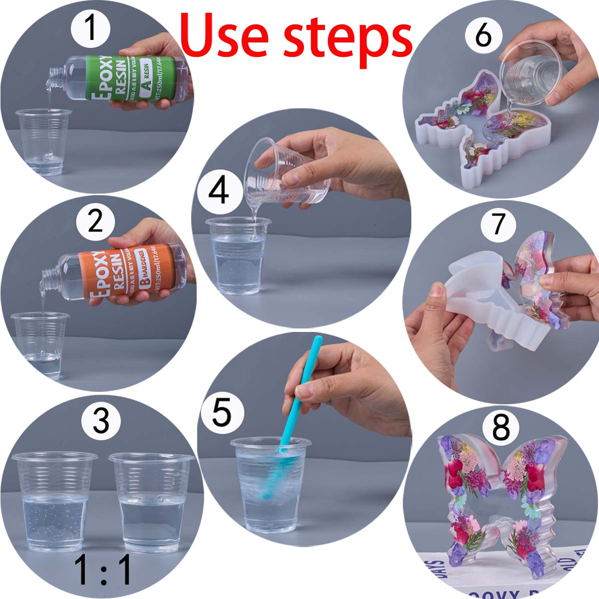 1:1 نسبة الايبوكسي الراتنج عدة - مراجعة Resin Kit Cast وسعره