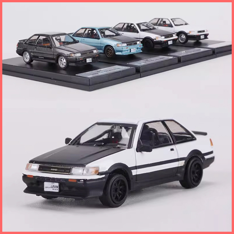 DCT 1:64 مقياس AE86 كورولا ليف - مراجعة Model Kit Ae86 وسعره