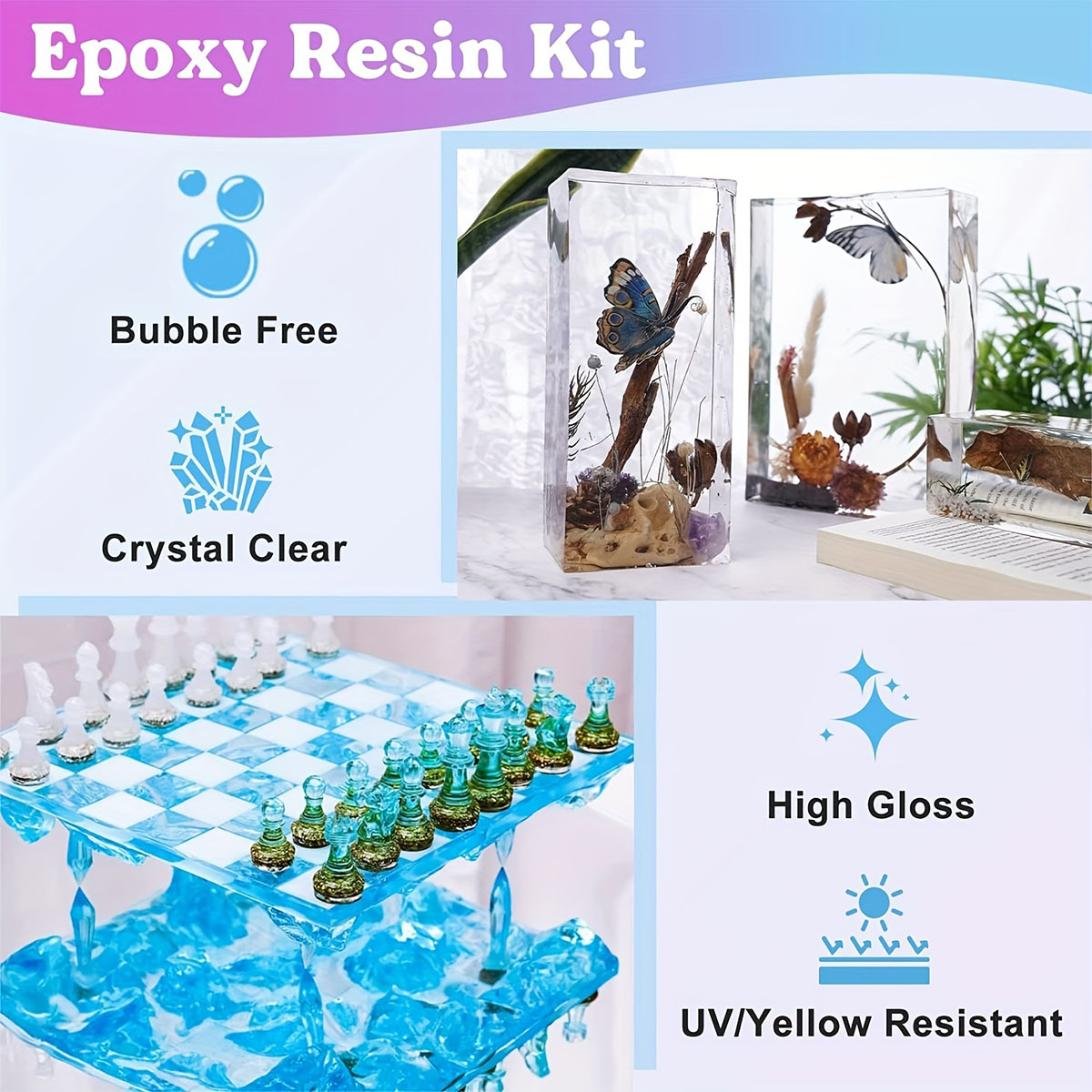 مجموعة راتينج الصب الشفاف الكر - مراجعة Resin Kit Cast وسعره
