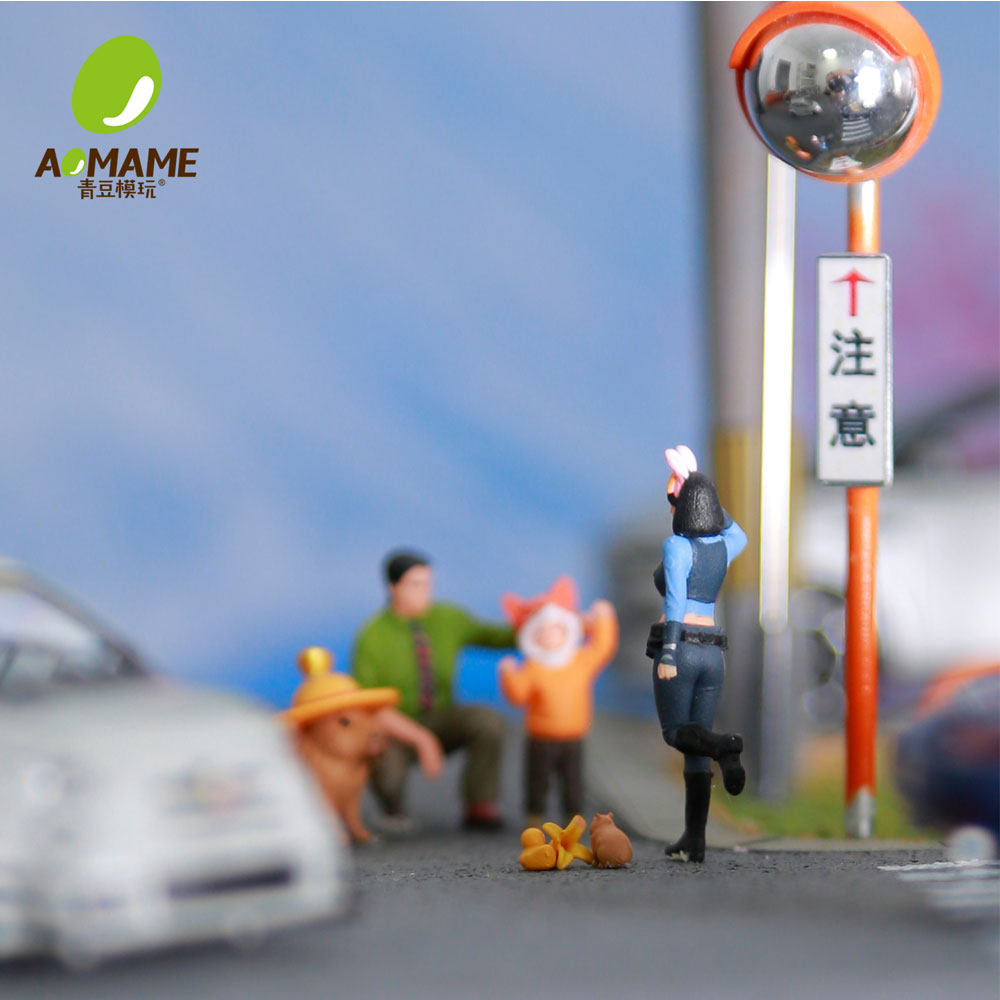 كيكارمود 1/64 مجموعة أزياء شخص - مراجعة Model Kit Diorama وسعره