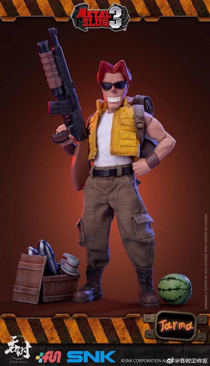 نموذج TUNSHI Studio الأصلي SNK - مراجعة Model Kit Metal Slug وسعره
