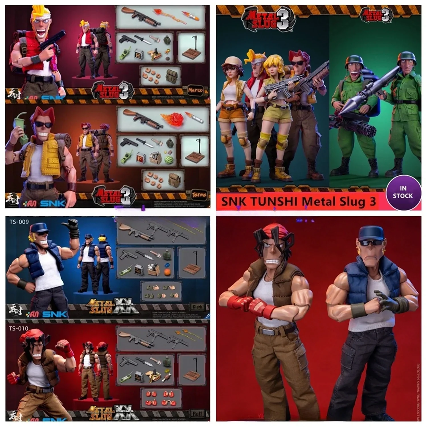 نموذج TUNSHI Studio الأصلي SNK - مراجعة Model Kit Metal Slug وسعره