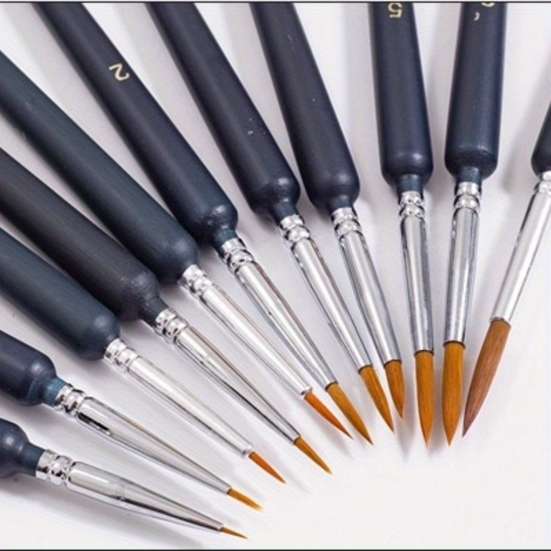 مجموعة فرش رسم احترافية مكونة  - مراجعة Metallic Paint Set وسعره