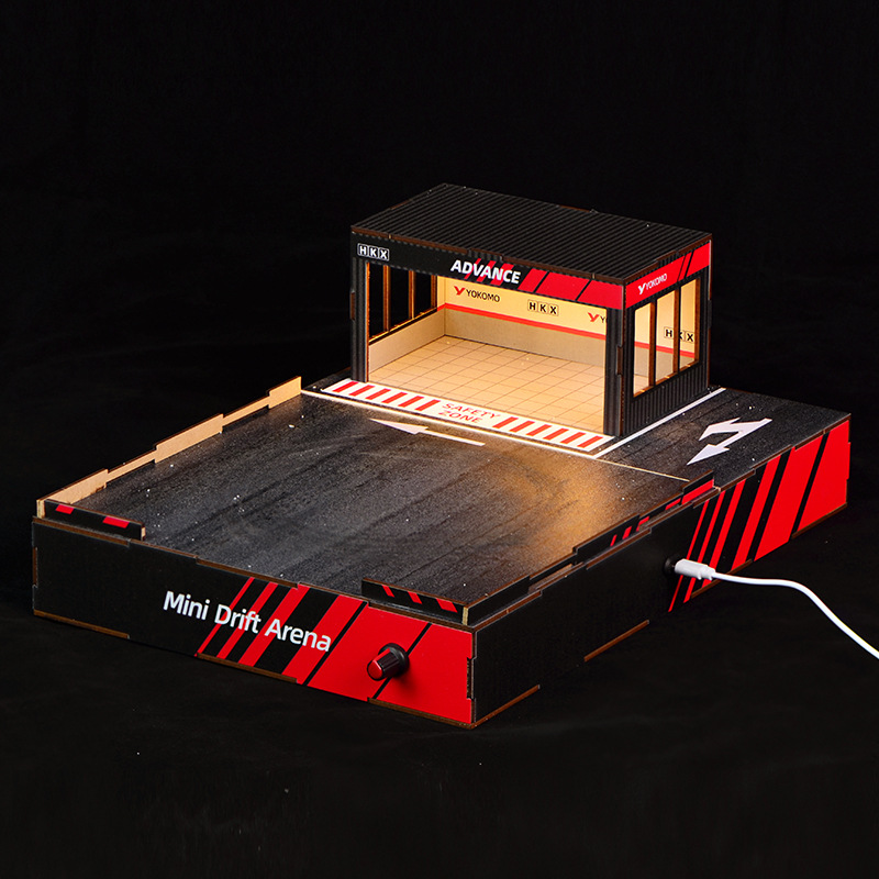 مجموعة بناء مشهد سيارات بمقياس - مراجعة Model Kit Diorama وسعره