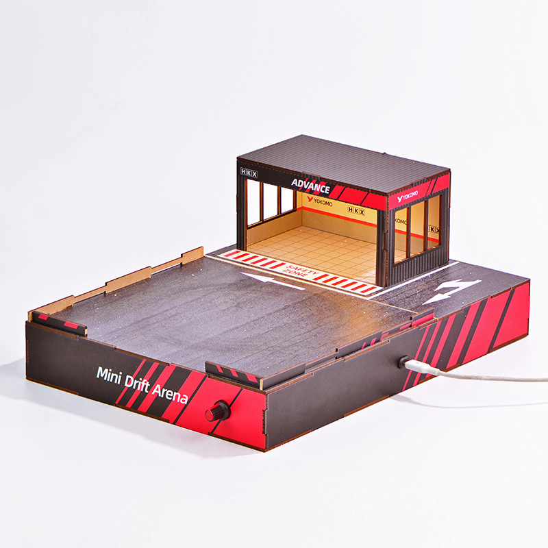 مجموعة بناء مشهد سيارات بمقياس - مراجعة Model Kit Diorama وسعره