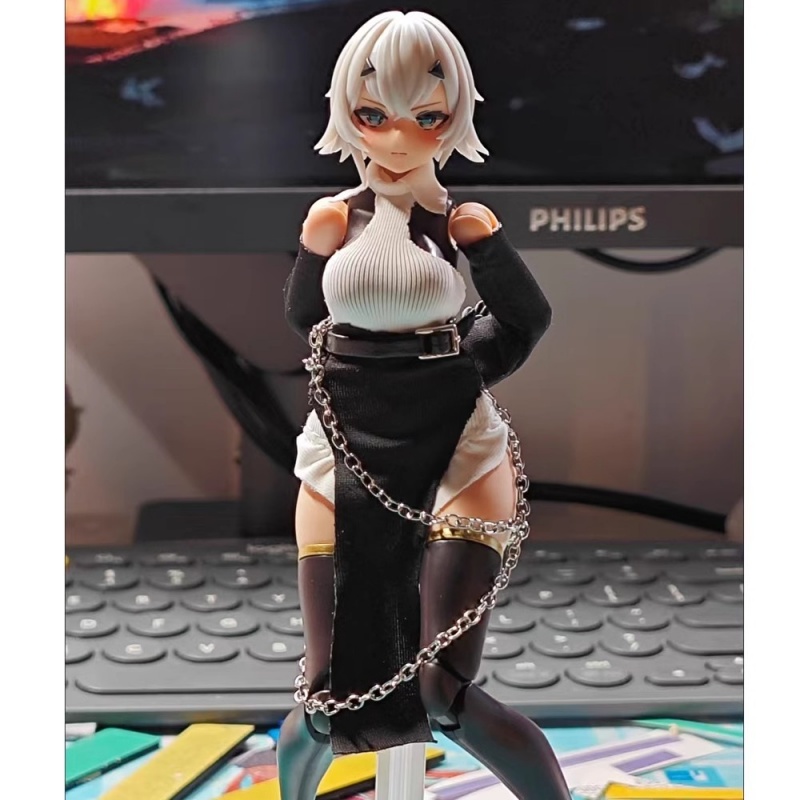 1/12 مقياس ملون قبالة الكتف أع - مراجعة Model Kit Girls وسعره