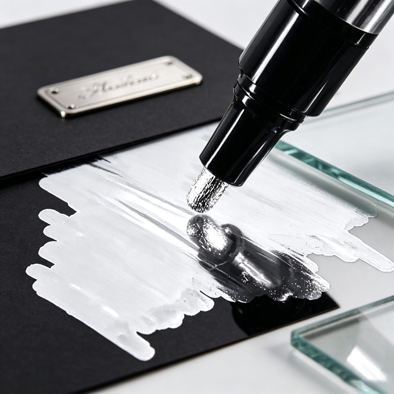 مجموعة أقلام ماركر كروم عاكسة  - مراجعة Metallic Paint Set وسعره