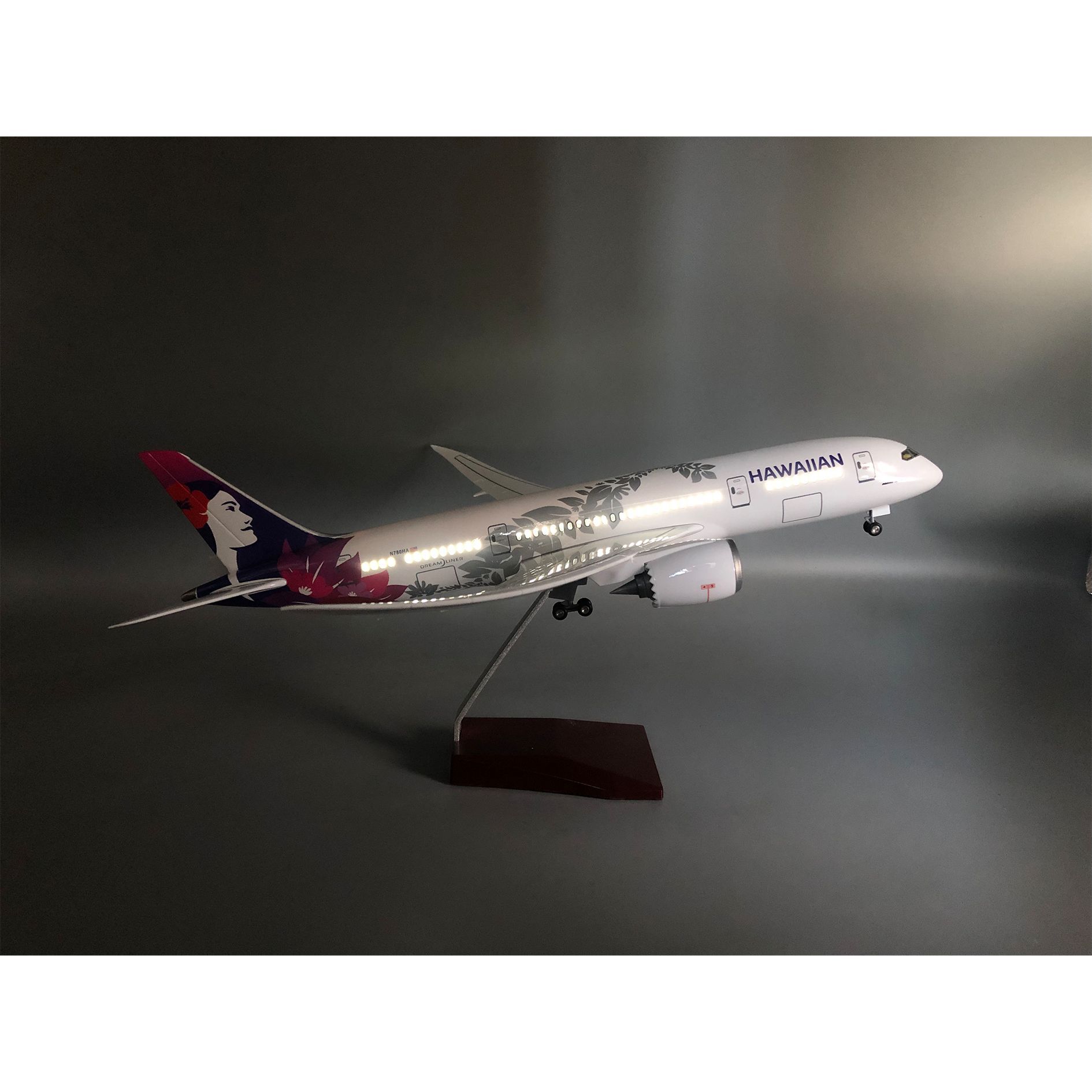 طائرة B787 هاواي مقياس 1/130،  - مراجعة Resin Kit Cast وسعره