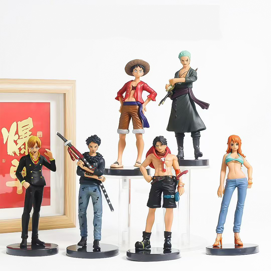 6 قطع من شخصيات أنمي ون بيس: ل - مراجعة Model Kit One Piece Bandai وسعره