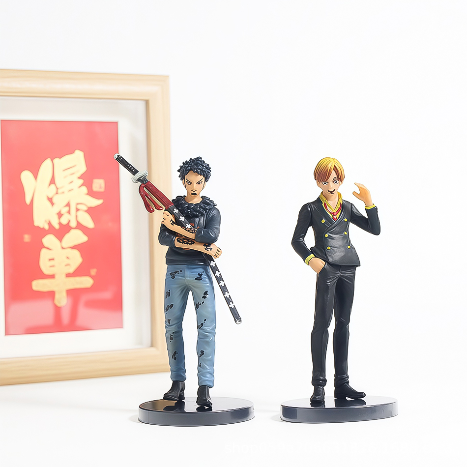6 قطع من شخصيات أنمي ون بيس: ل - مراجعة Model Kit One Piece Bandai وسعره