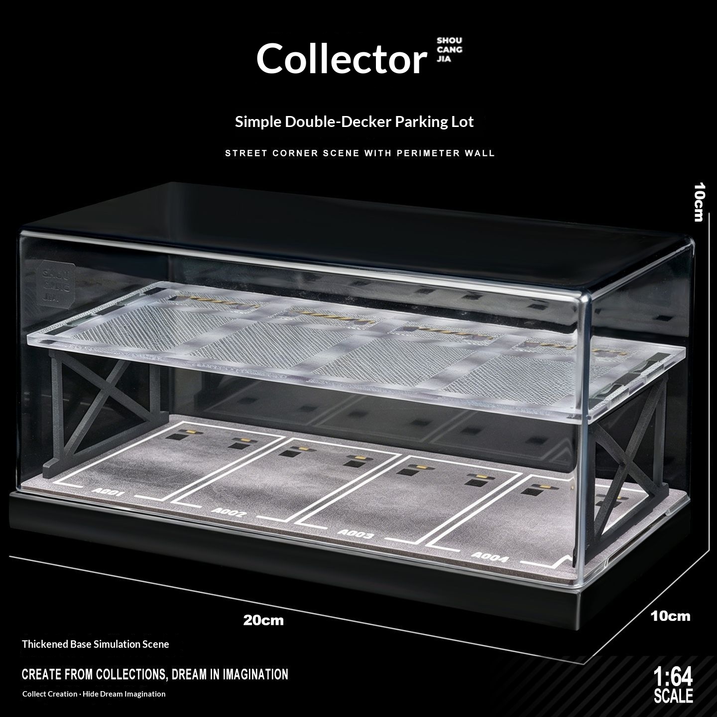 ديوراما لموقف سيارات من طابقين - مراجعة Model Kit Diorama وسعره