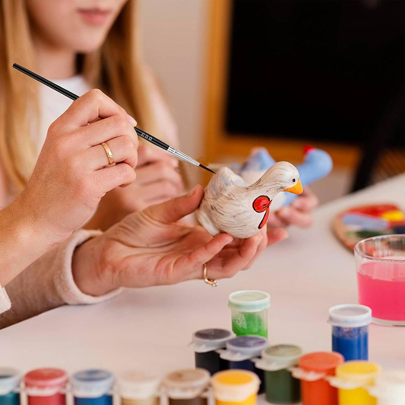 30 قطعة من فرش الطلاء الدقيقة، - مراجعة Metallic Paint Set وسعره