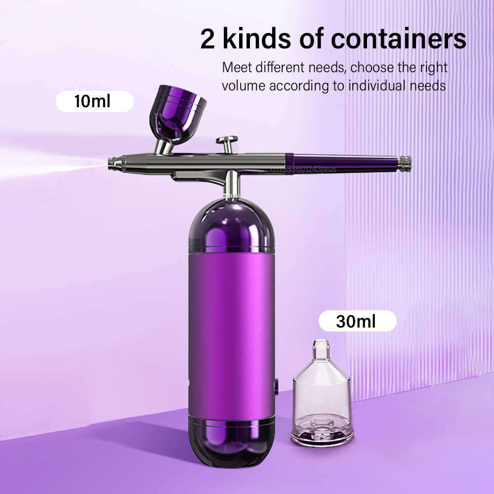 البخاخة مع ضاغط البخاخة بندقية - مراجعة Airbrush Compressor Kit وسعره