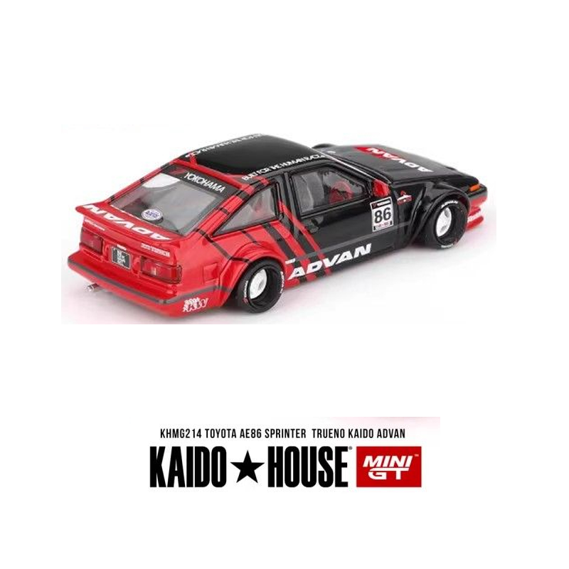 كيدو هاوس + مينيجت 1:64 تويوتا - مراجعة Model Kit Ae86 وسعره