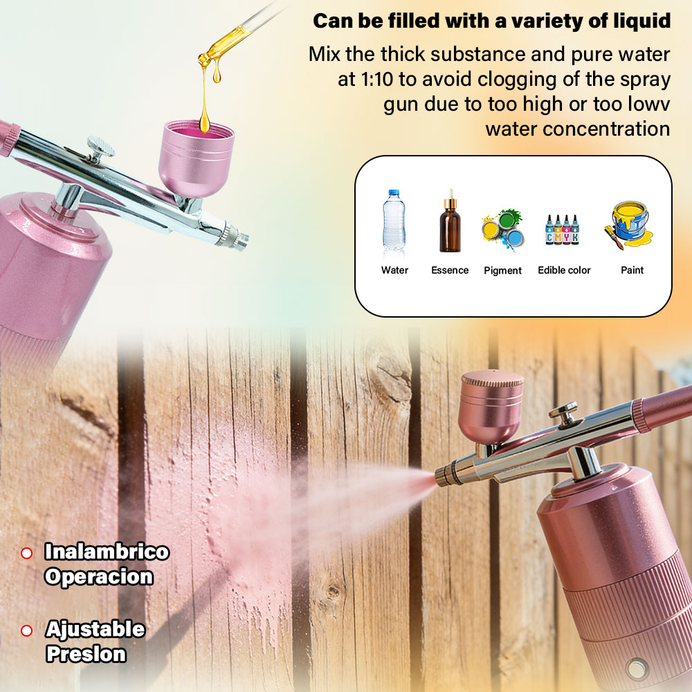 طقم ضاغط البخاخة القابل لإعادة - مراجعة Airbrush Compressor Kit وسعره