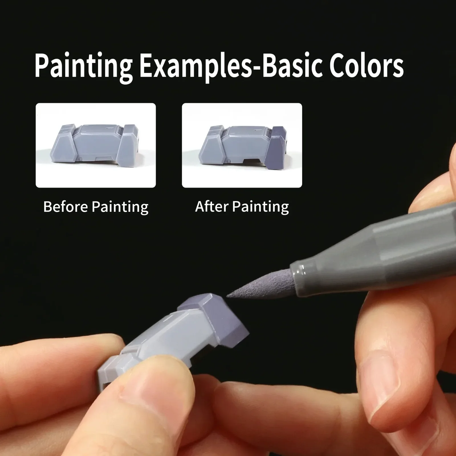 مجموعة أقلام تحديد مائية ناعمة - مراجعة Metallic Paint Set وسعره