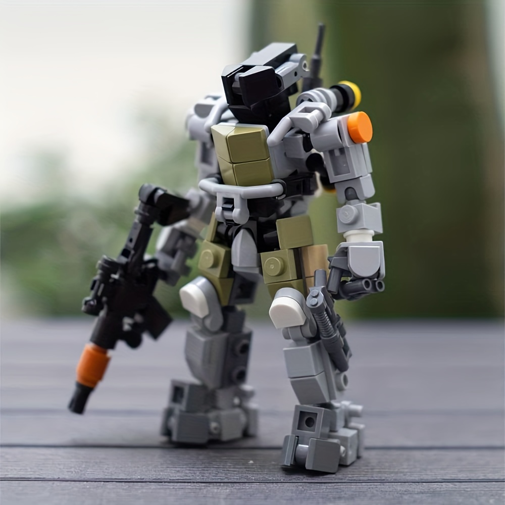 MOC روبوت بناء عدة درع عمل الش - مراجعة Model Kit Metal Slug وسعره