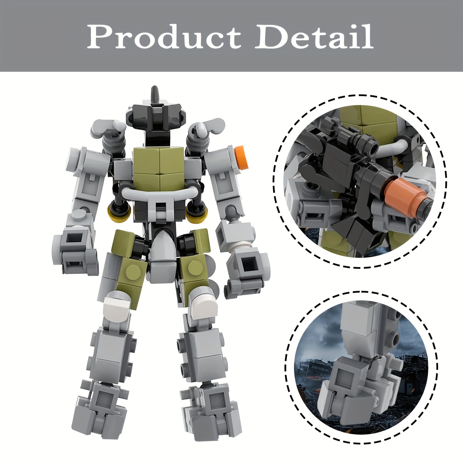 MOC روبوت بناء عدة درع عمل الش - مراجعة Model Kit Metal Slug وسعره