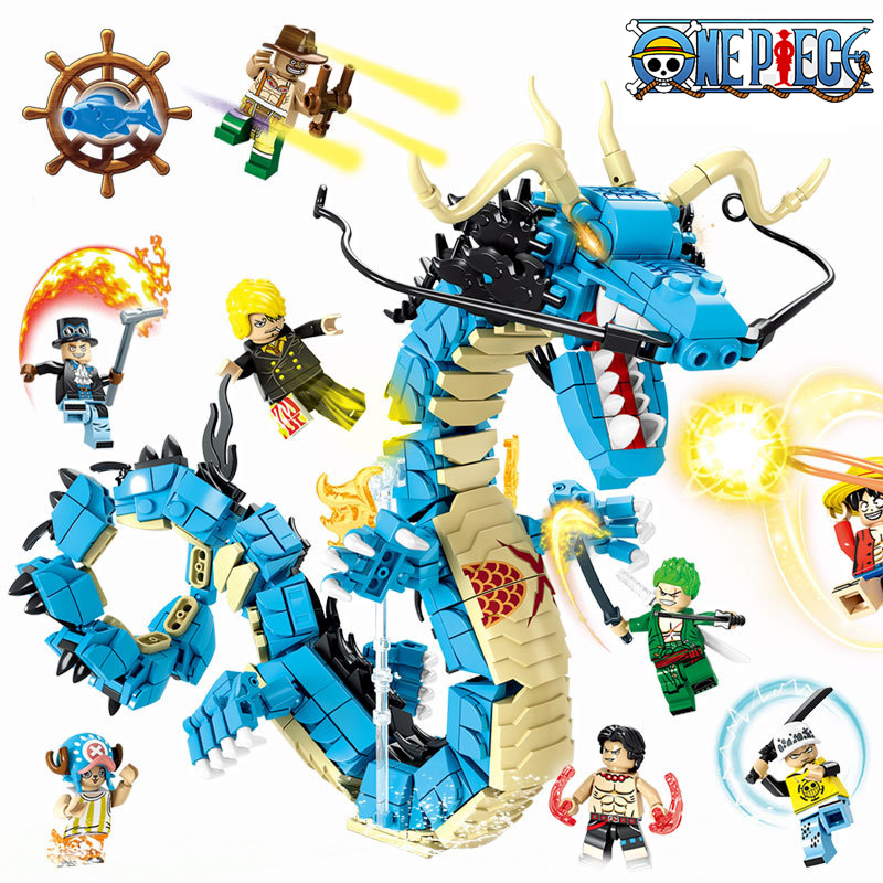 مجموعة بناء 8 في 1 من قطع واحد - مراجعة Model Kit One Piece Bandai وسعره