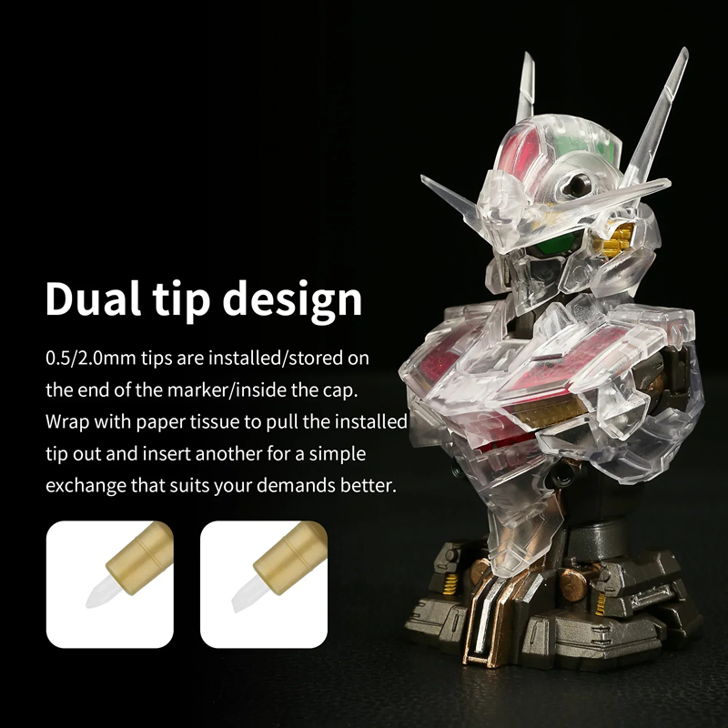 أقلام تلوين معدنية للرسم على ا - مراجعة Metallic Paint Set وسعره