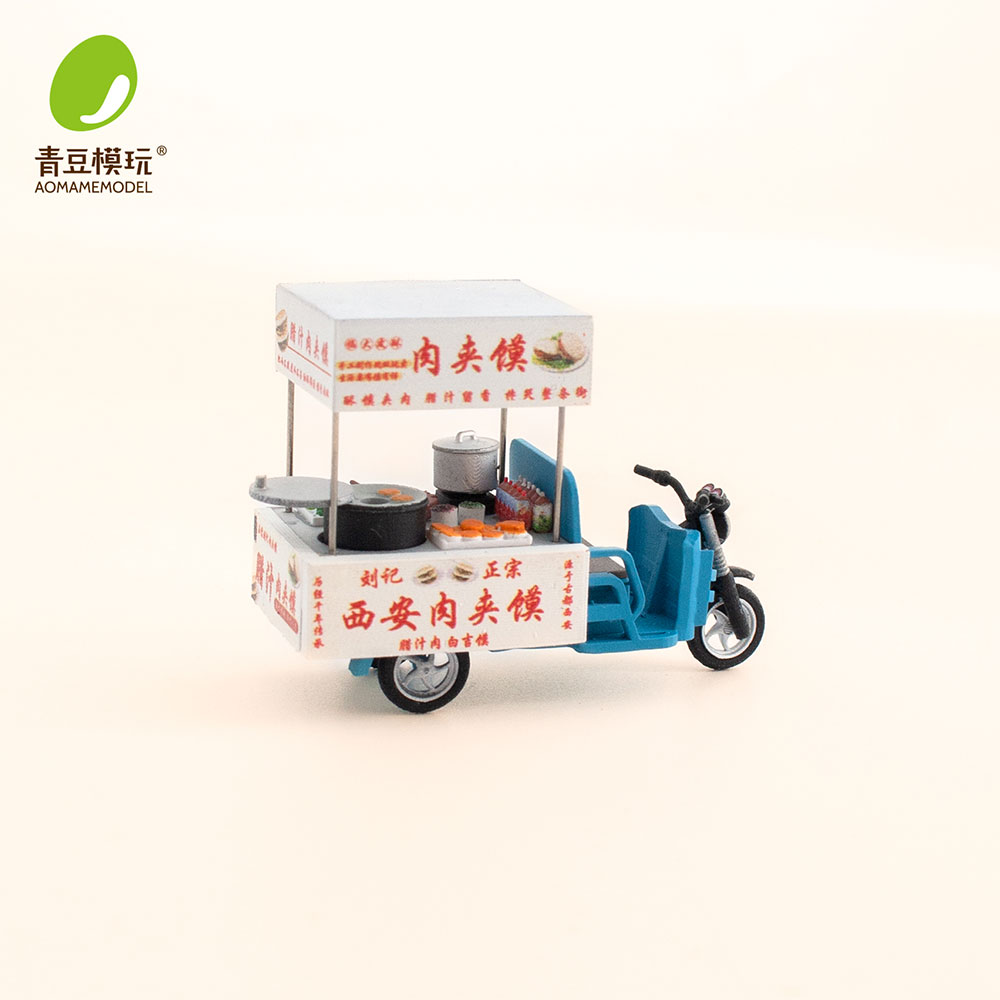 نموذج سوق ليلي مصغر بمقياس 1/6 - مراجعة Model Kit Diorama وسعره