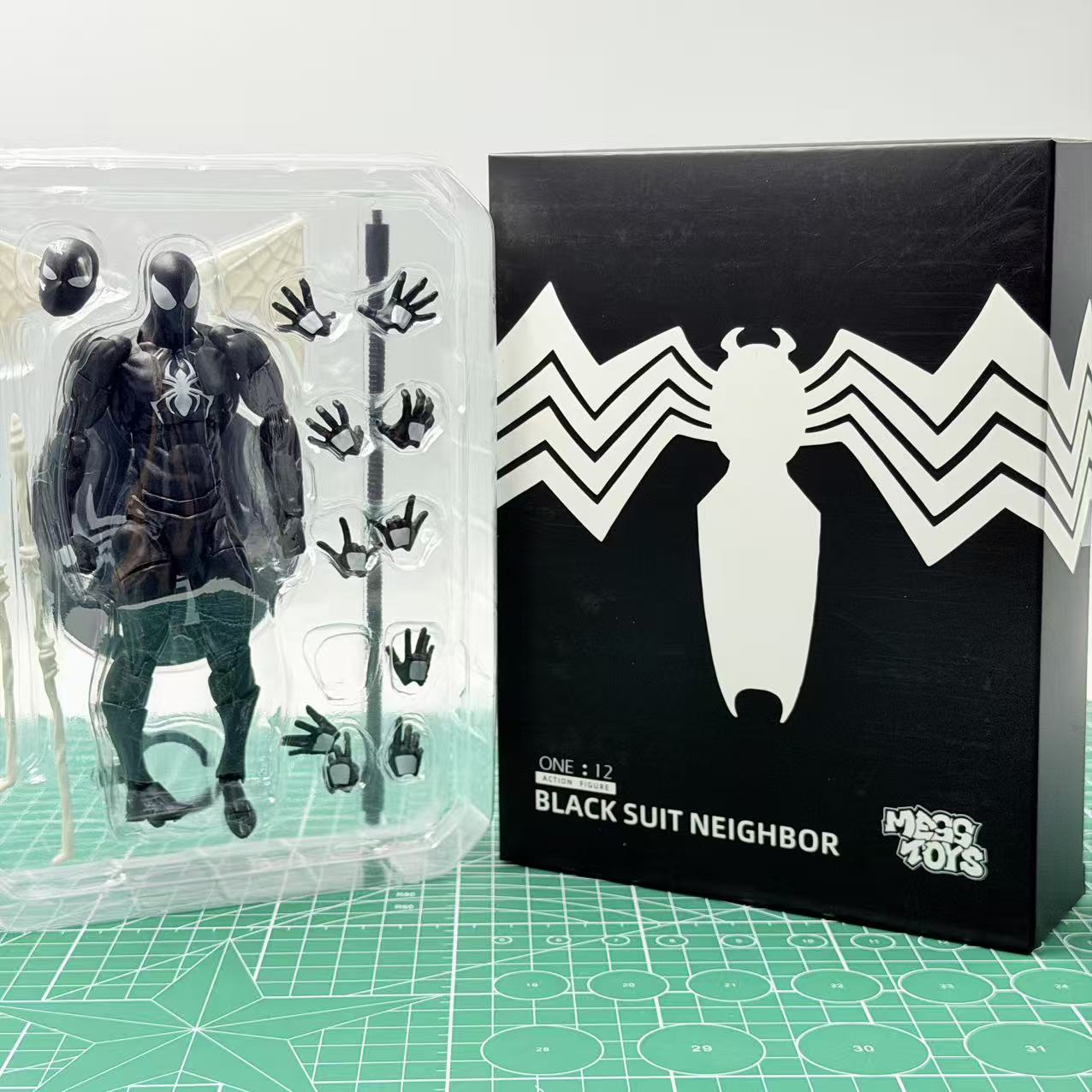 بانداي سيمبيوت سبايدر مان بلاك - مراجعة Model Kit Spiderman وسعره