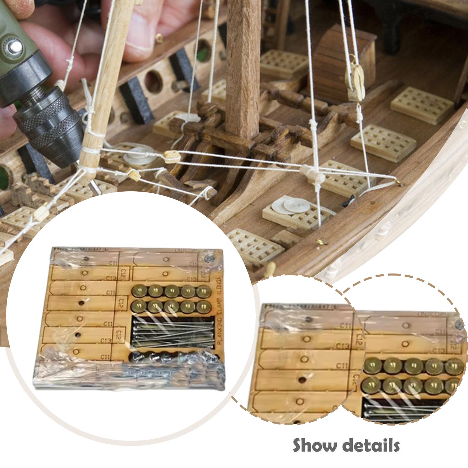 مشابك تثبيت ألواح هيكل السفينة - مراجعة Model Kit Ship وسعره