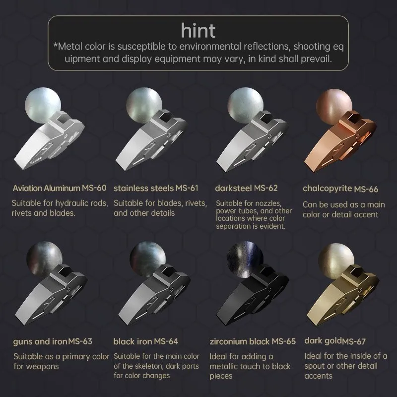 Stedi MS60-MS67 قلم تحديد معدن - مراجعة Metallic Paint Set وسعره