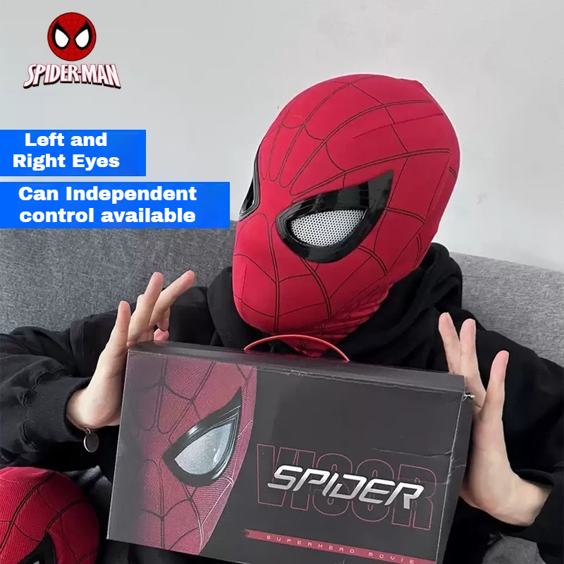 طقم تنكر سبايدرمان، قناع عيون  - مراجعة Model Kit Spiderman وسعره