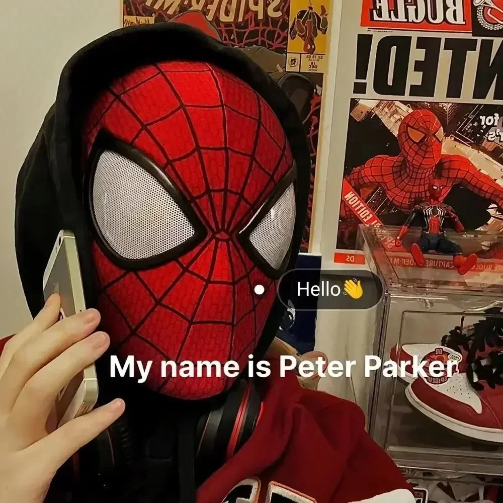 طقم تنكر سبايدرمان، قناع عيون  - مراجعة Model Kit Spiderman وسعره
