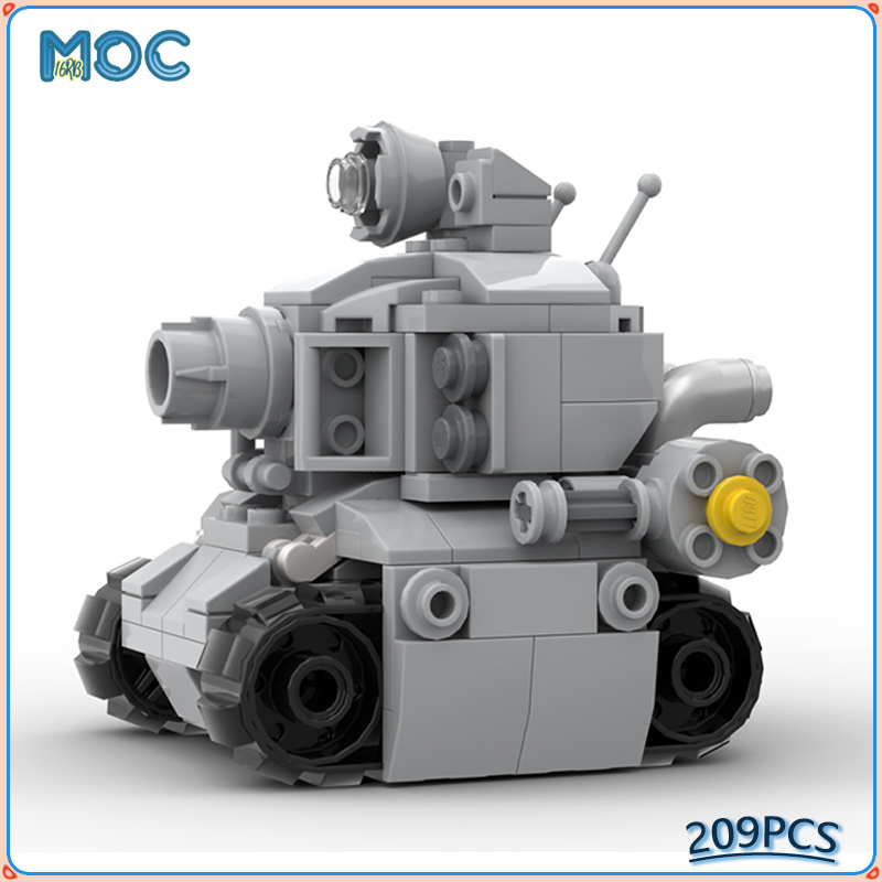 مكعبات بناء MOC جديدة، مجسم شخ - مراجعة Model Kit Metal Slug وسعره